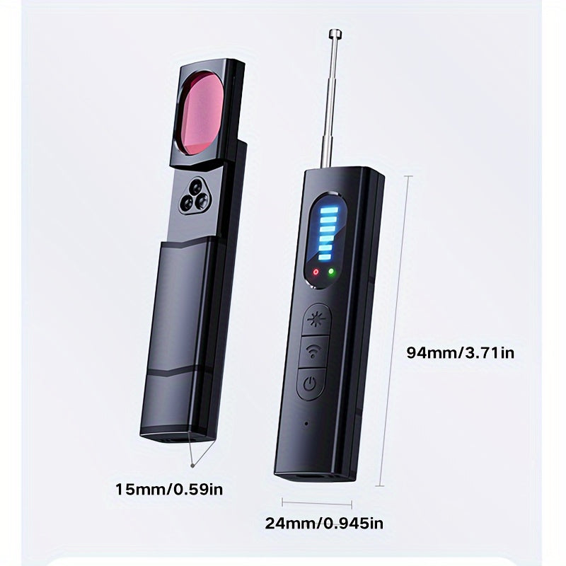 SecureGuard™ – Détecteur de Caméra Cachée Portable avec Détection Infrarouge-4
