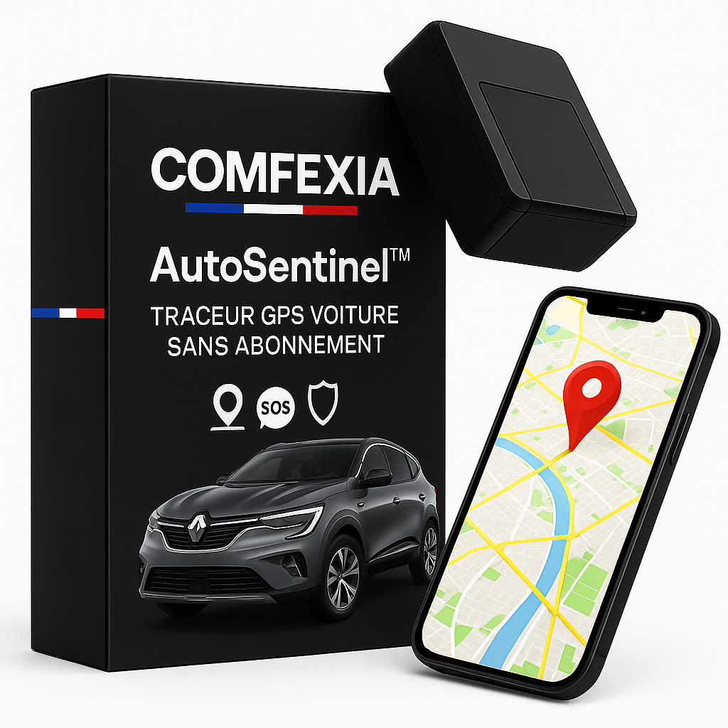 AutoSentinel™ – Traceur GPS Voiture Sans Abonnement - Suivi Précis en Temps Réel