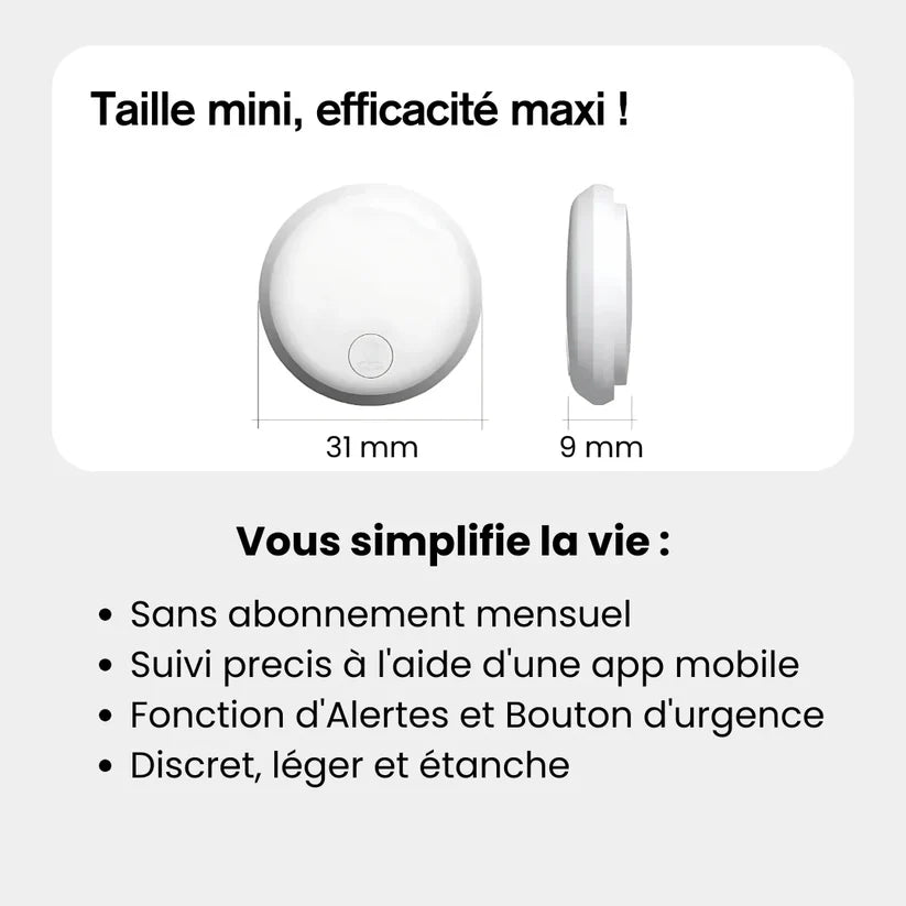 Comfexia™ – Traceur GPS Chat Localisation Discrète Sans Abonnement