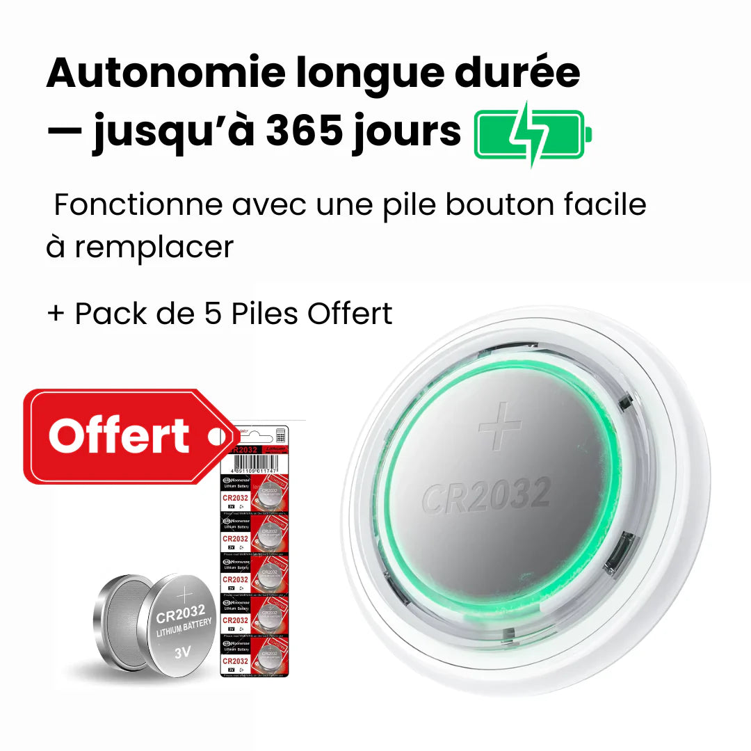 Comfexia™ – Traceur GPS Chat Sans Abonnement Suivi Précis Anti-Fugue