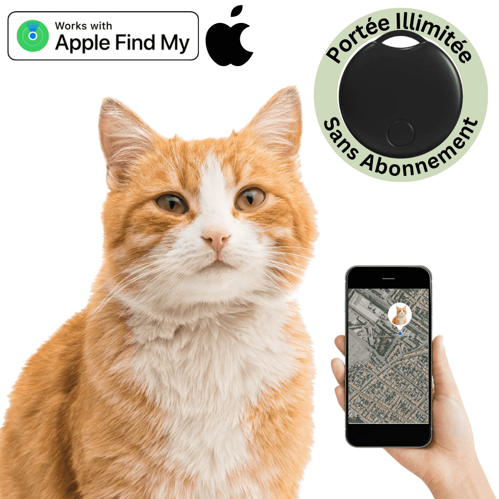 Comfexia™ – Traceur GPS Chat Sans Abonnement, Compatible Android & iOS