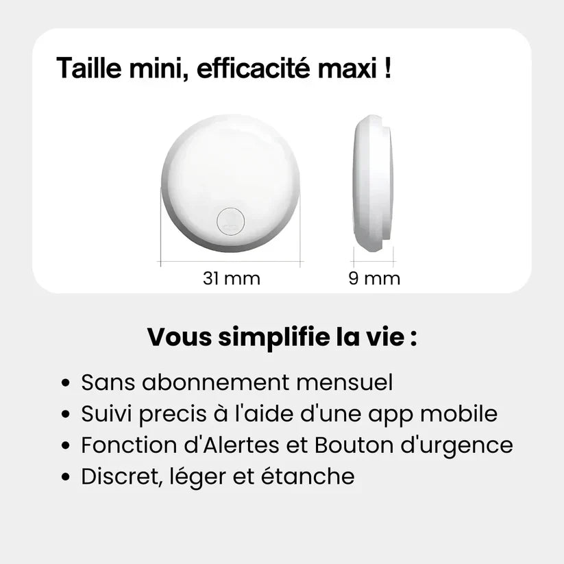 Comfexia™ – Traceur GPS Moto Sans Abonnement Suivi Temps Réel Autonome