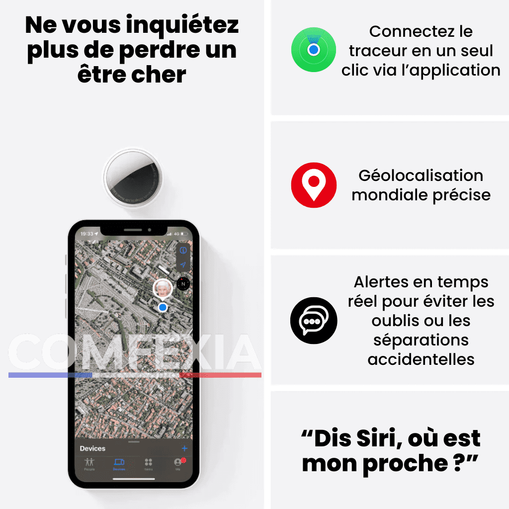 Comfexia™ – Traceur GPS Vélo Sans Abonnement & Ultra Précis