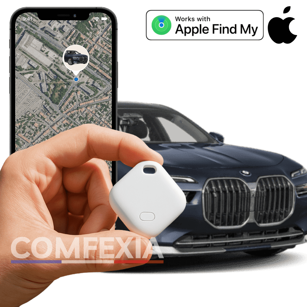 Comfexia™ – Traceur GPS Voiture Sans Abonnement, Suivi Précis IOS