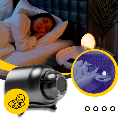 Comfexia™ – Mini Caméra Espion Sans Fil, Contrôle à Distance et Enregistrement HD