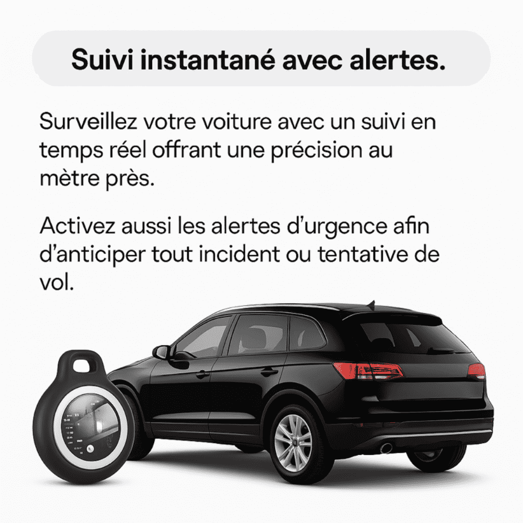 DriveGuard™ – Mini Traceur GPS Voiture Sans Abonnement, IOS Version