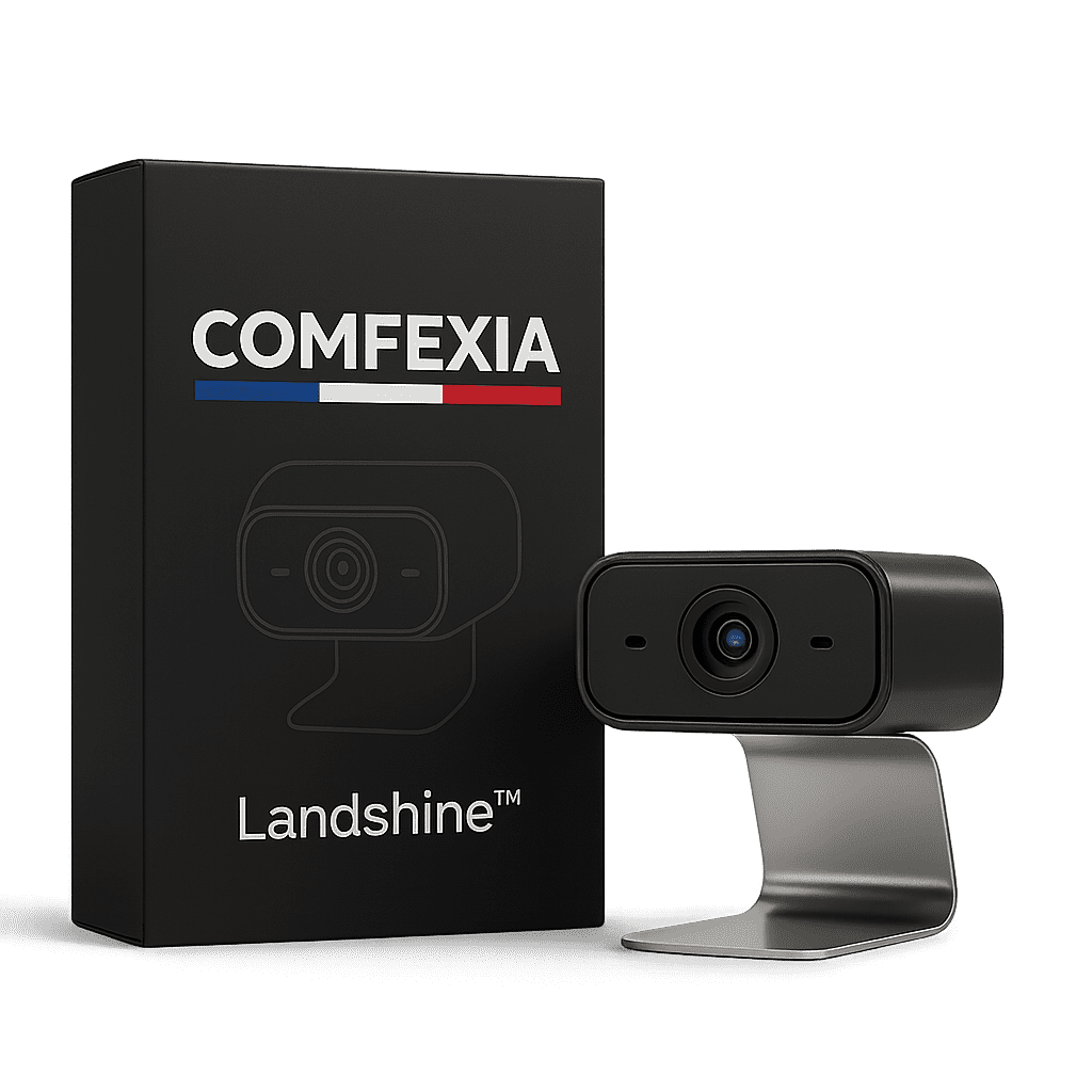 Landshine™ – Caméra de Surveillance Sans Fil avec Vision Nocturne et Détection de Mouvement