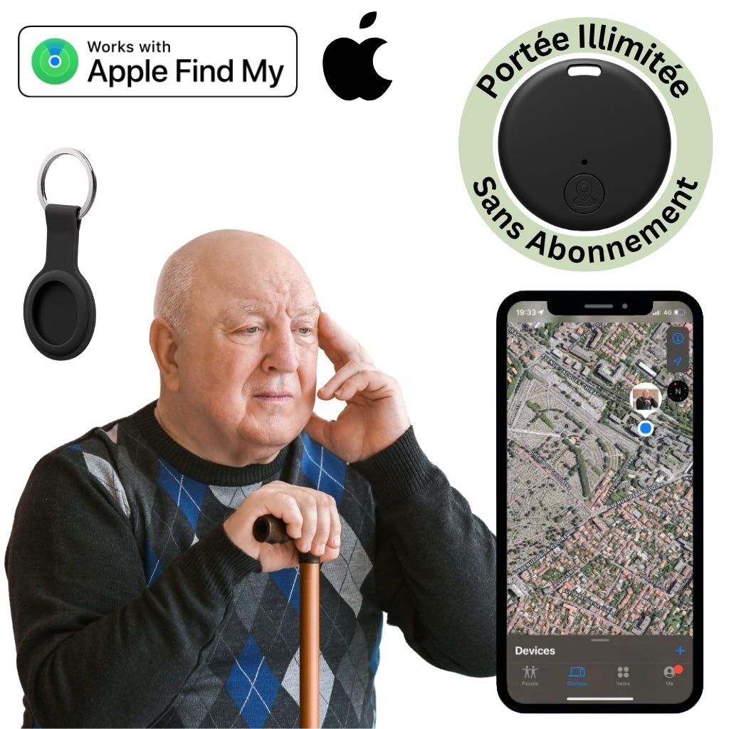 Senio™ – Traceur GPS Senior Sans Abonnement Suivi Instantané et Fiable