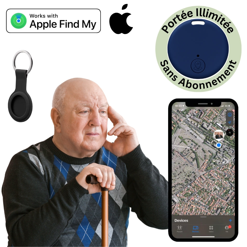 Senio™ – Traceur GPS Senior Sans Abonnement Suivi Instantané et Fiable
