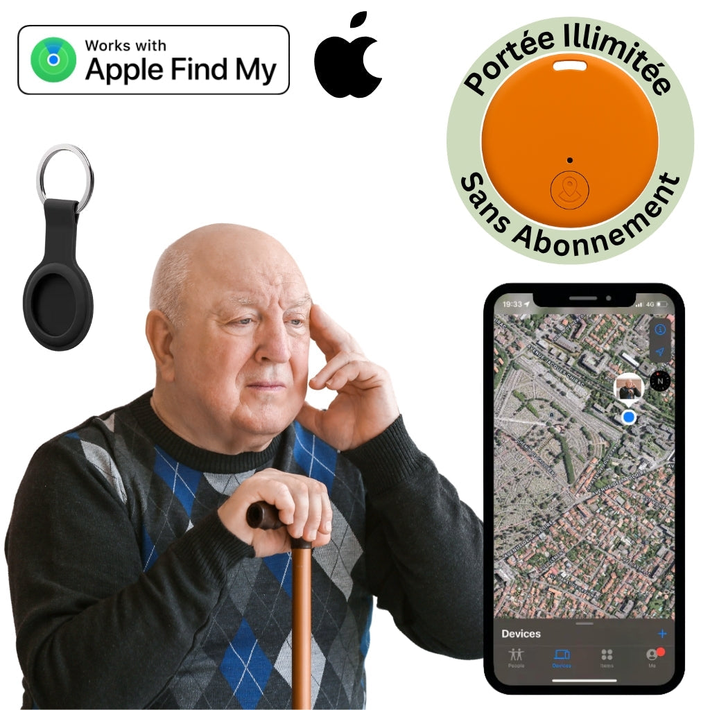 Senio™ – Traceur GPS Senior Sans Abonnement Suivi Instantané et Fiable