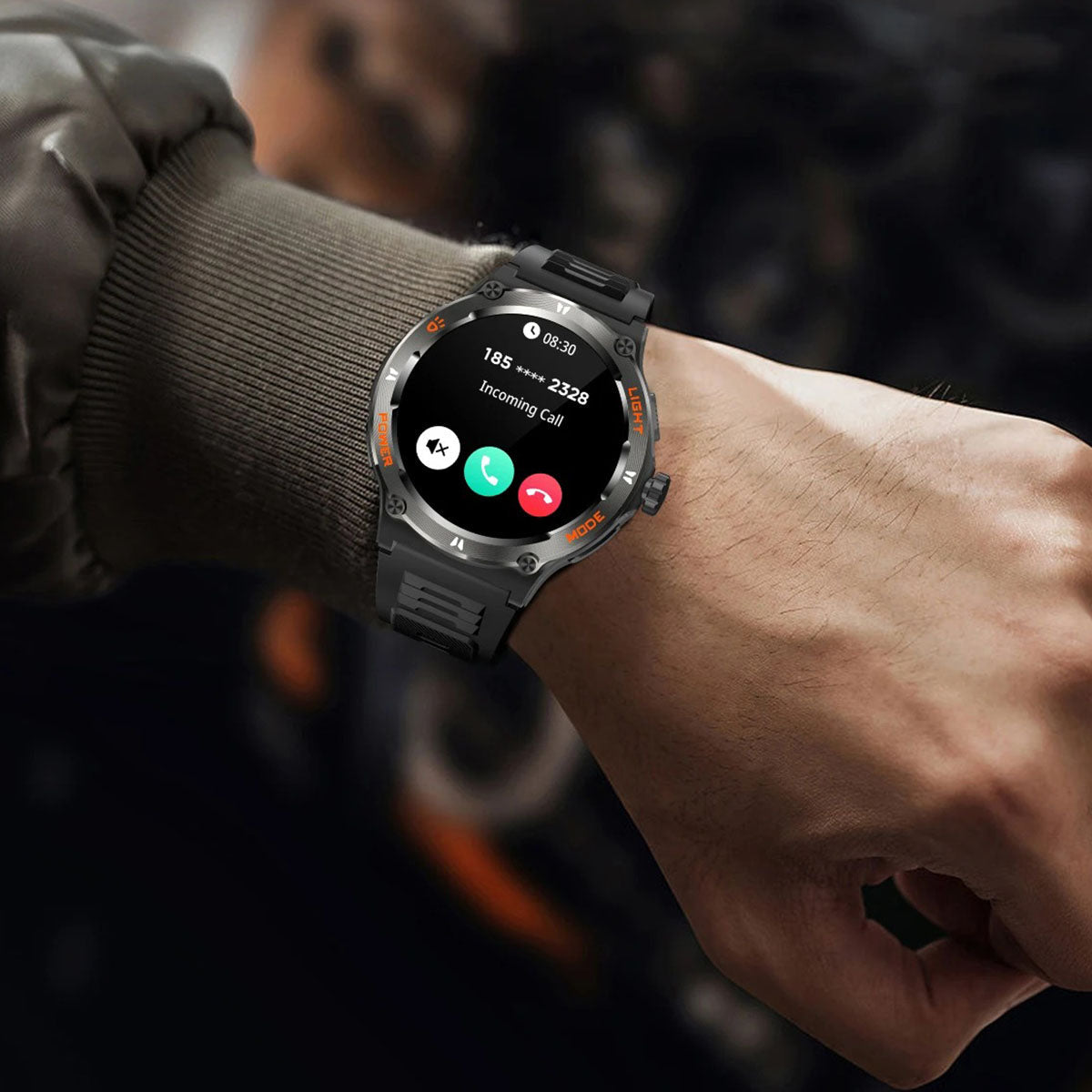 SportConnect™ – Montre Connectée Homme Écran HD avec Boussole Intégrée-2