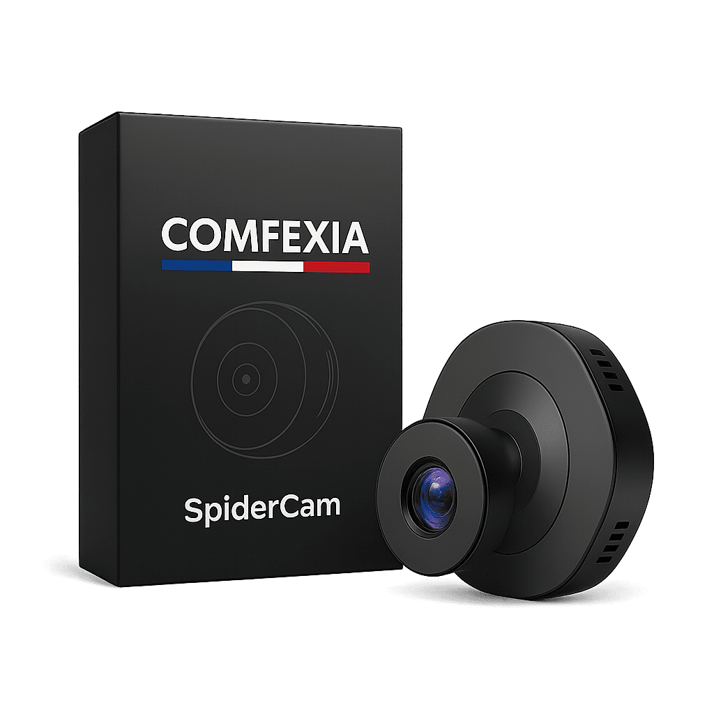 SpiderCam™ – Mini Caméra de Surveillance Sans Fil HD Détection de Mouvement