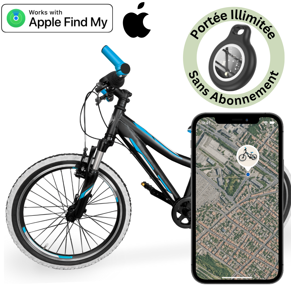VeloTrak™ – Traceur GPS Vélo Sans Abonnement Ultra-Compact & Précis