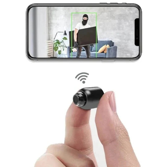 SpyGuard™ – Mini Caméra Espion HD avec Vision Nocturne et Détection de Mouvement