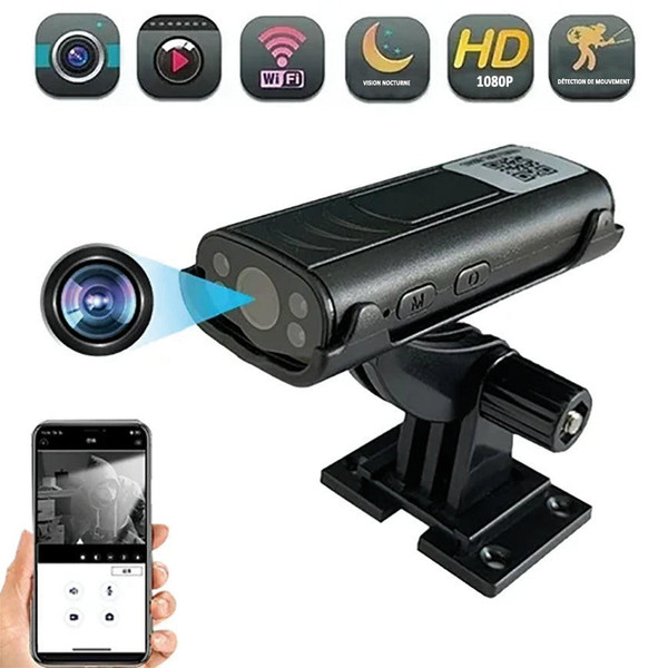 CamSafe™ – Caméra de Surveillance Sans Fil 1080p Vision Nocturne & Détection de Mouvement-2
