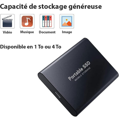 UltraStor™ – Disque Dur Externe SSD 1 To Ultra Rapide et Compact-2
