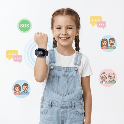 Comfexia™ – Montre GPS Pour Enfant avec Fonction d'Alertes