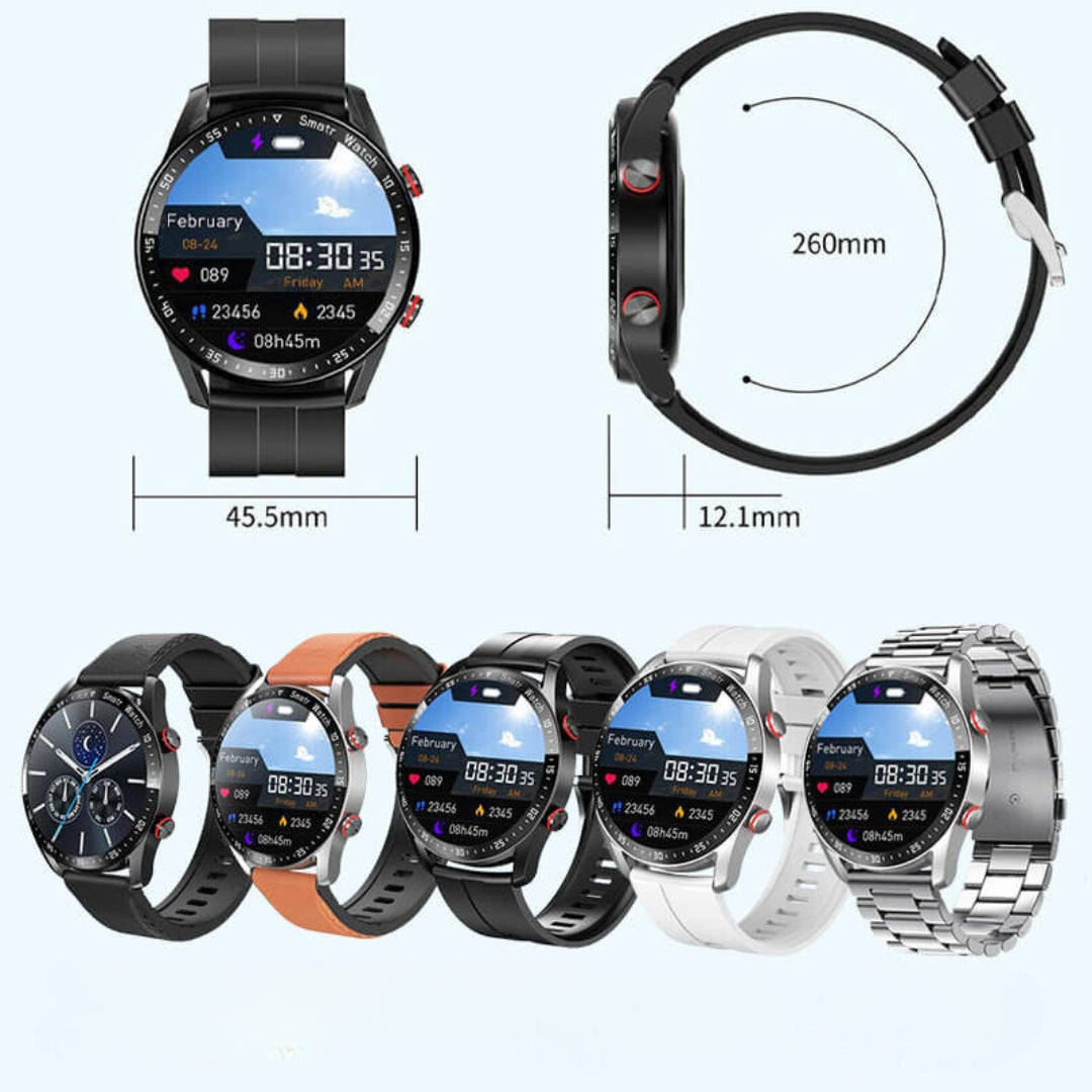 SwissActive™ – Montre Connectée Homme Suivi Santé & Résistance à l'Eau IP67-3