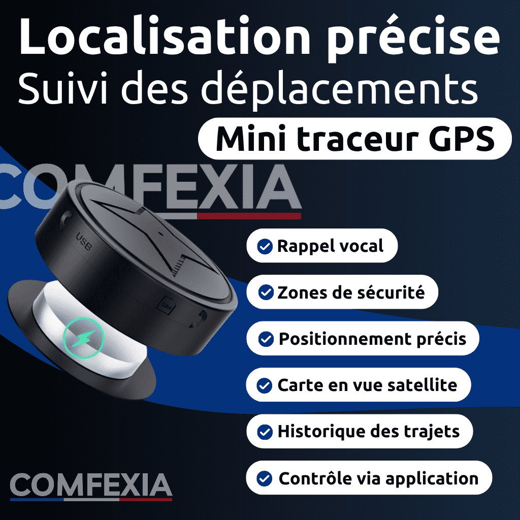 AutoGuard™ – Traceur GPS Voiture Sans Abonnement, Localisation Précise