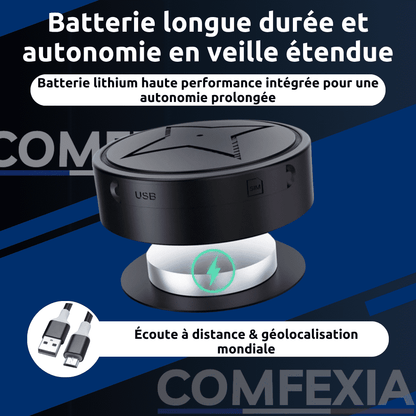 AutoGuard™ – Traceur GPS Voiture Sans Abonnement, Localisation Précise