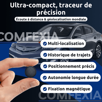 AutoGuard™ – Traceur GPS Voiture Sans Abonnement, Localisation Précise