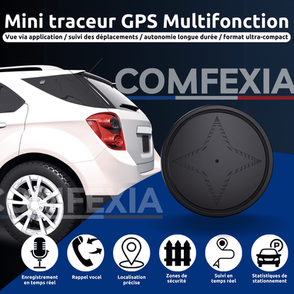 AutoGuard™ – Traceur GPS Voiture Sans Abonnement, Localisation Précise