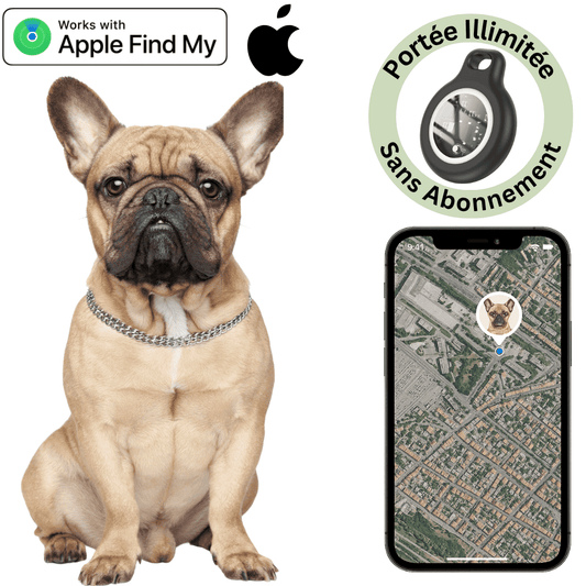 Canitrak™ – Traceur GPS Chien Sans Abonnement, Localisation Temps Réel