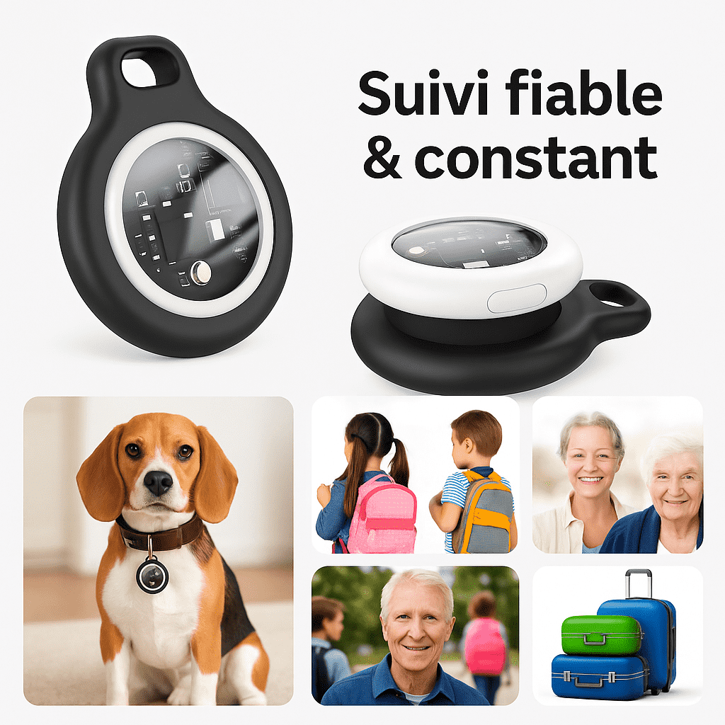 Canitrak™ – Traceur GPS Chien Sans Abonnement, Localisation Temps Réel