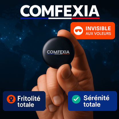 Comfexia™ – Traceur GPS Valise Sans Abonnement, Android & iOS