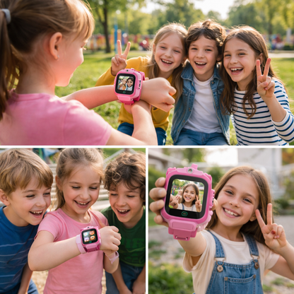 Comfexia™ – Montre Connectée Enfant Multifonction (Jeux, Appels & Caméra HD)