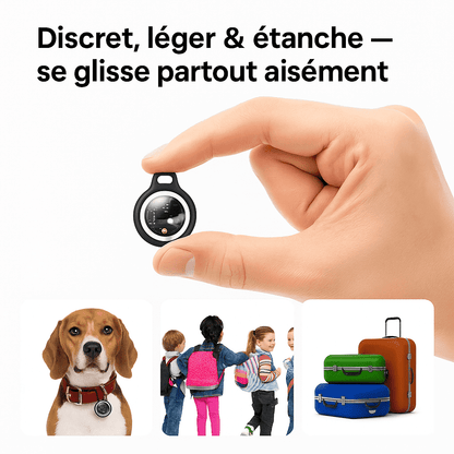 Comfexia™ – Traceur GPS Chat Sans Abonnement Suivi Précis Anti-Fugue