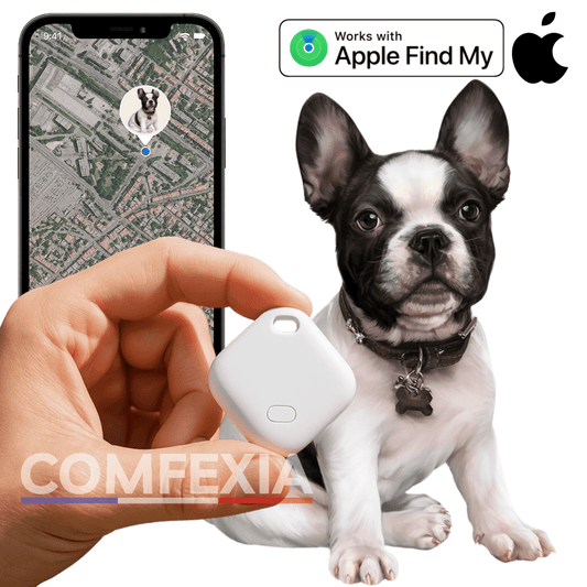 Comfexia™ – Traceur GPS Chien Sans Abonnement, Suivi Précis – IOS