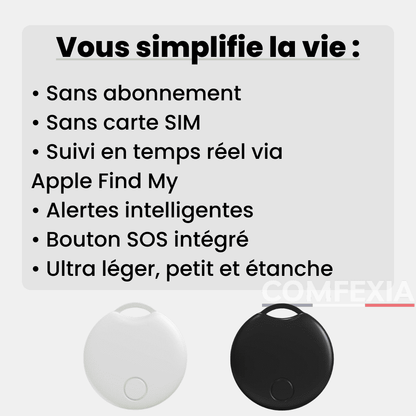 Comfexia™ – Traceur GPS Enfant Sans Abonnement Ultra-Précis, Compatible Android & iOS