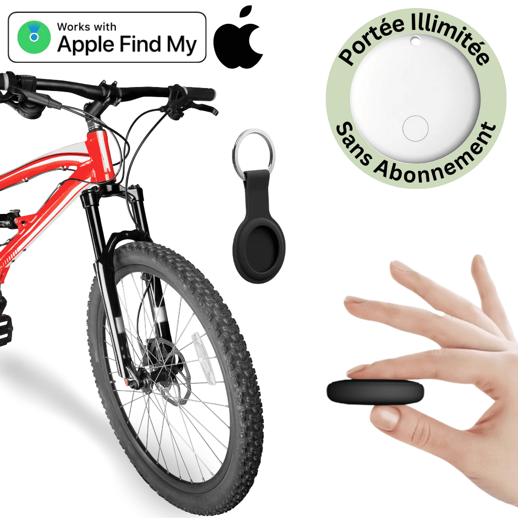 Comfexia™ – Traceur GPS Vélo Sans Abonnement & Sans Carte SIM, Compatible Android & iOS