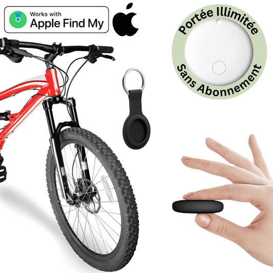 Comfexia™ – Traceur GPS Vélo Sans Abonnement & Sans Carte SIM, Compatible Android & iOS
