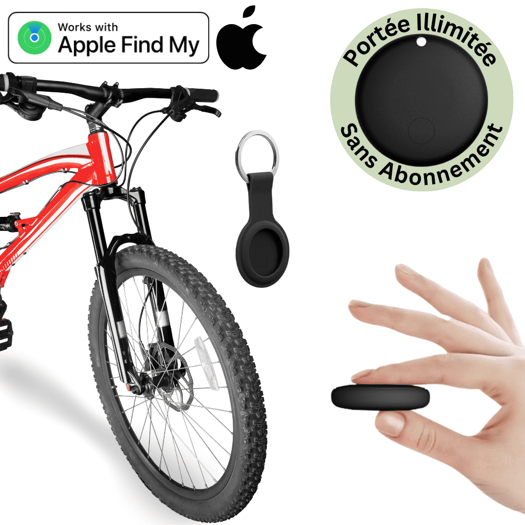 Comfexia™ – Traceur GPS Vélo Sans Abonnement & Sans Carte SIM, Compatible Android & iOS