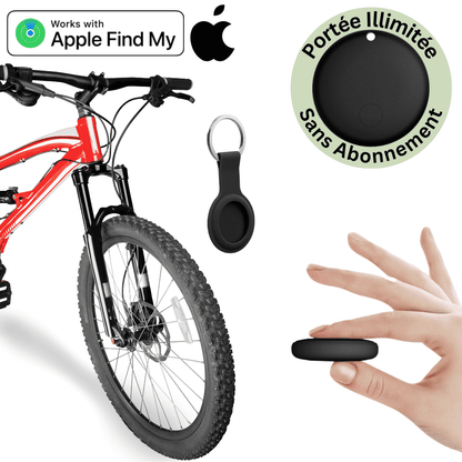 Comfexia™ – Traceur GPS Vélo Sans Abonnement & Sans Carte SIM, Compatible Android & iOS