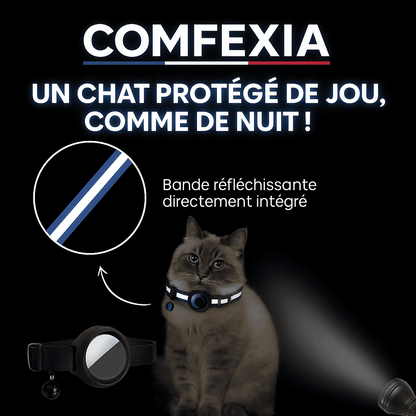 Comfexia™ – Collier GPS Sans Abonnement pour chat, IOS & Android