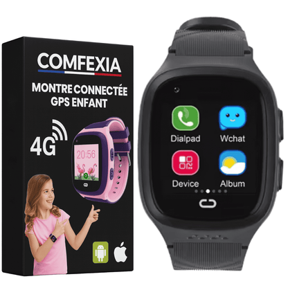 Comfexia™ – Montre GPS Connectée 4G Pour Enfant, Ultra Fiable
