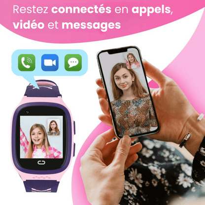 Comfexia™ – Montre GPS Connectée 4G Pour Enfant, Ultra Fiable