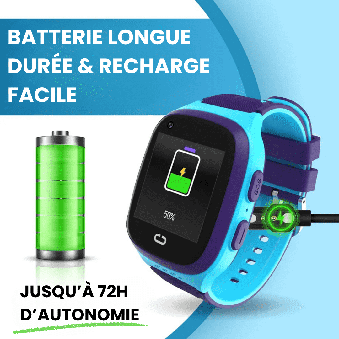 Comfexia™ – Montre GPS Connectée 4G Pour Enfant, Ultra Fiable