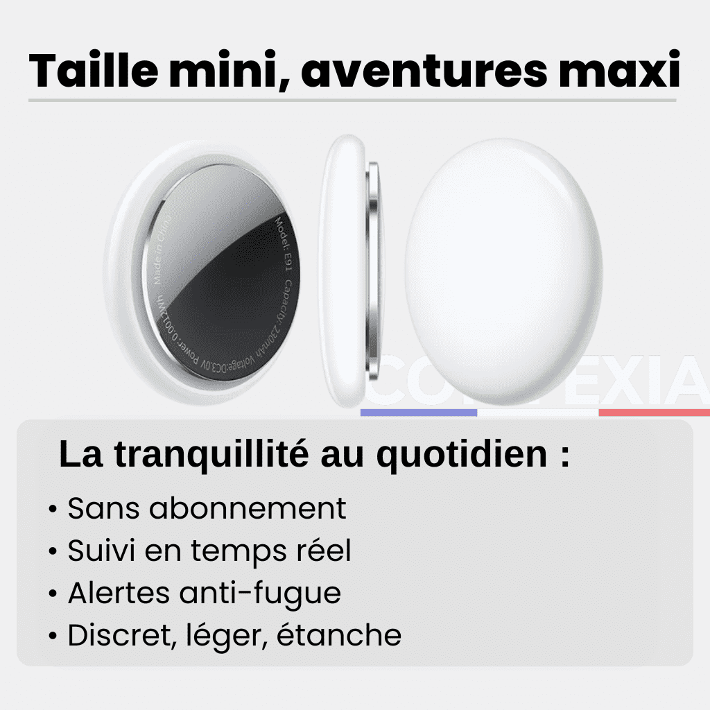 Comfexia™ – Traceur GPS Chien Localisation Précise Sans Abonnement