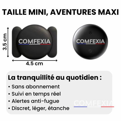Comfexia™ – Traceur GPS Enfant Sans Abonnement – Android & iOS