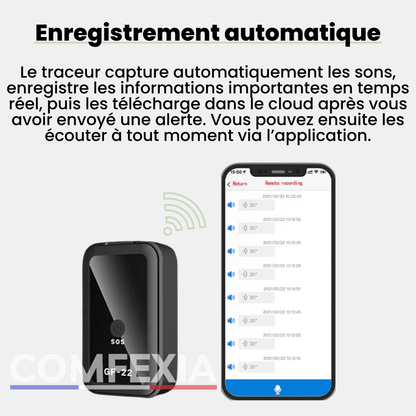 Comfexia™ – Traceur GPS Enfant Sans Abonnement, Assurez la Sécurité de Votre Enfant