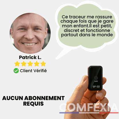 Comfexia™ – Traceur GPS Enfant Sans Abonnement, Assurez la Sécurité de Votre Enfant