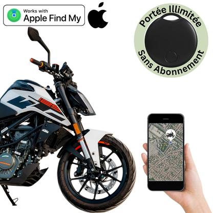 Comfexia™ – Traceur GPS Moto Sans Abonnement Ultra-Précis, Compatible Android & iOS