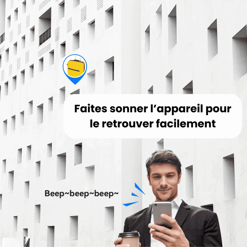 Comfexia™ – Traceur GPS Valise Suivi en Temps Réel Sans Abonnement