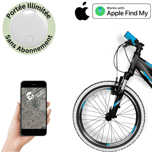 Comfexia™ – Traceur GPS Vélo Sans Abonnement Ultra-Précis, Compatible Android & iOS