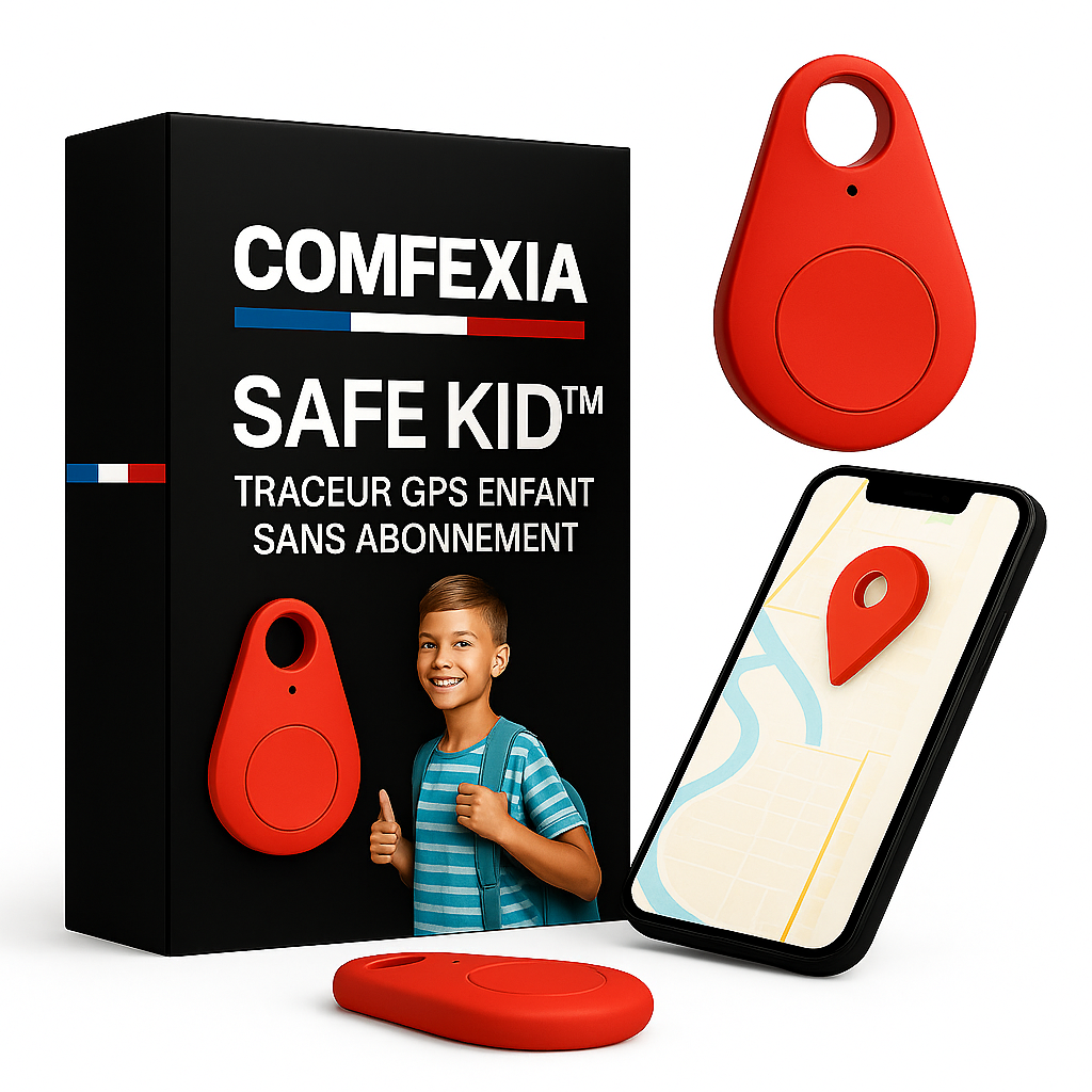 SafeKid™ – Traceur GPS Enfant Sans Abonnement