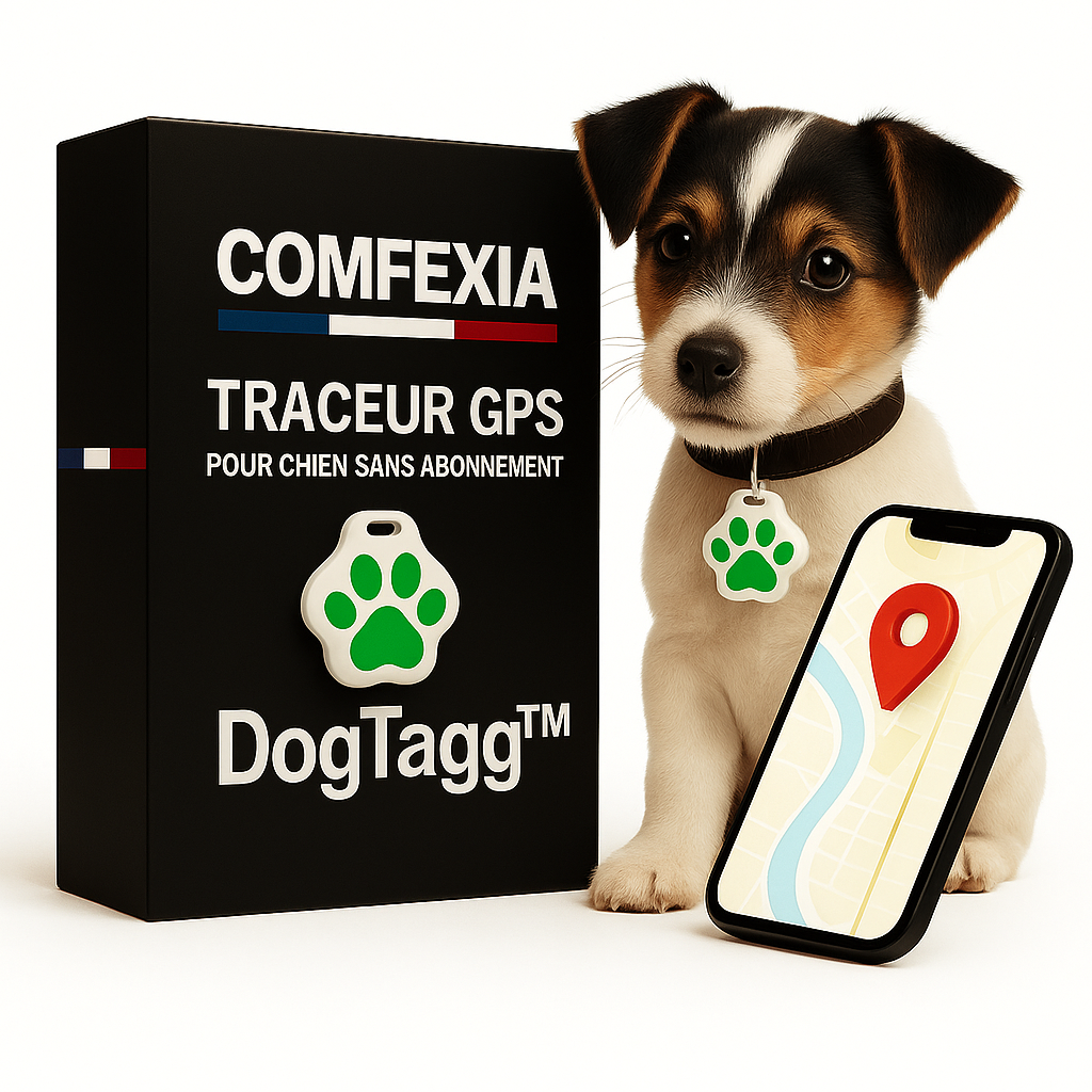 DogTagg™ – GPS Pour Chien Sans Abonnement, IOS & Android